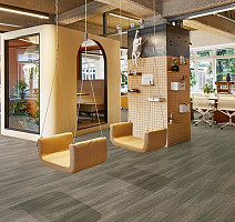 Forbo Modul'up Compact Wood 8422UP43C carbon oak фото 2 | FLOORDEALER